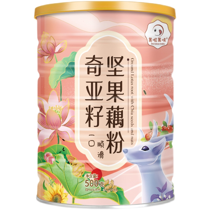 百草味奇亞籽堅(jiān)果藕粉羹